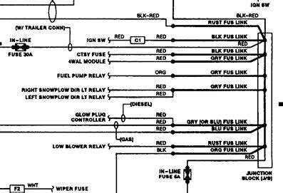 1993 chevy silverado wire junction box|1993 Silverado junction block diagram.